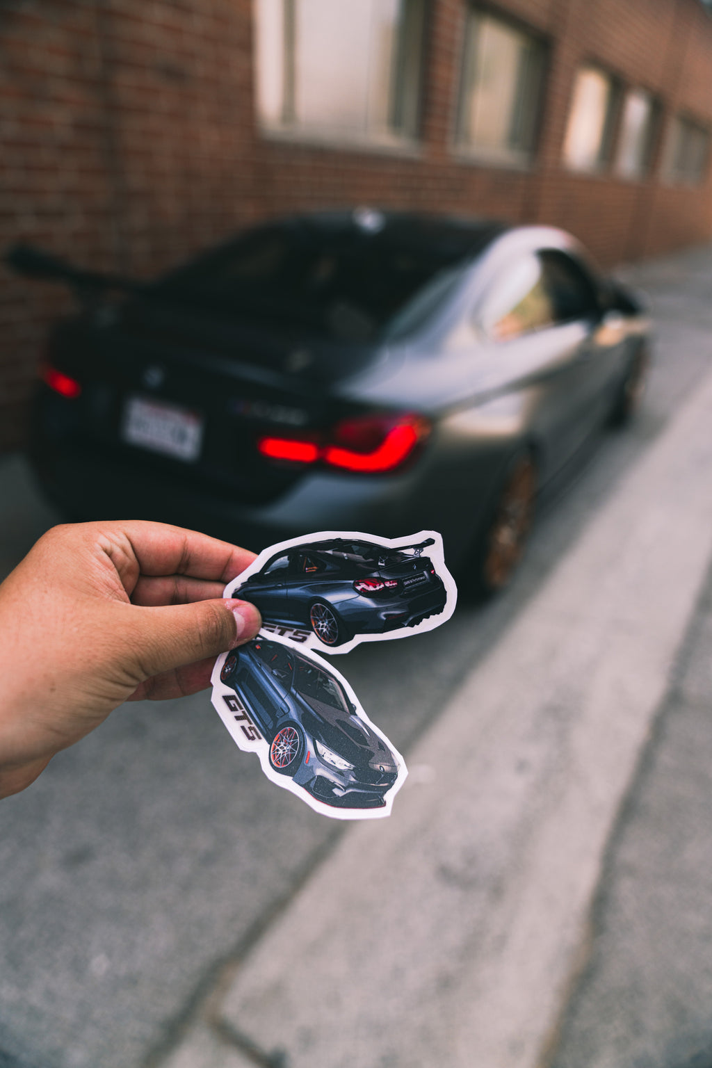 M4 GTS Stickers