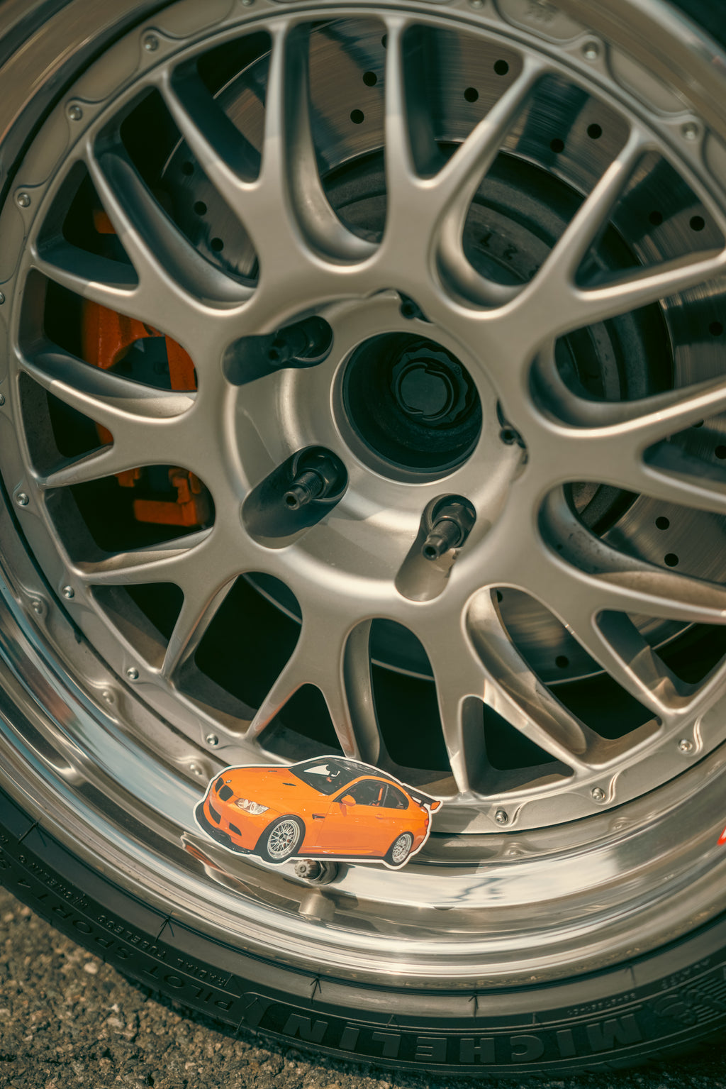 E92 M3 Limerock Sticker