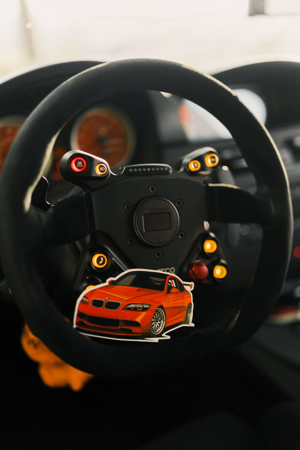 E92 M3 Limerock V2 Sticker